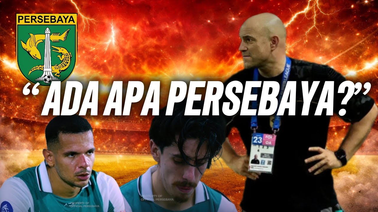 “PERSEBAYA HANCUR 1-5! Ada Apa Dengan Timnya Bernardo Tavares?”