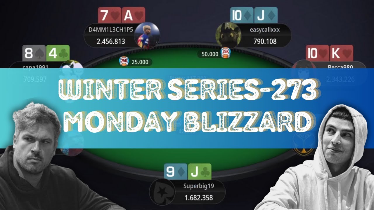 🇮🇹 Winter Series-273: €250 Monday Blizzard HR easycallxxx | D4MM1L3CH1P5 - Final Table Replay
