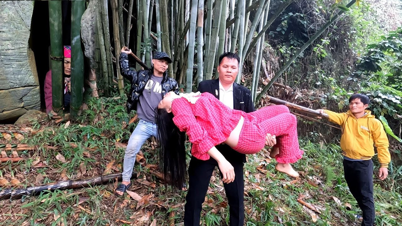 A single mother lives in a cave, the CEO saves the pregnant girl from danger, ly vy ca
