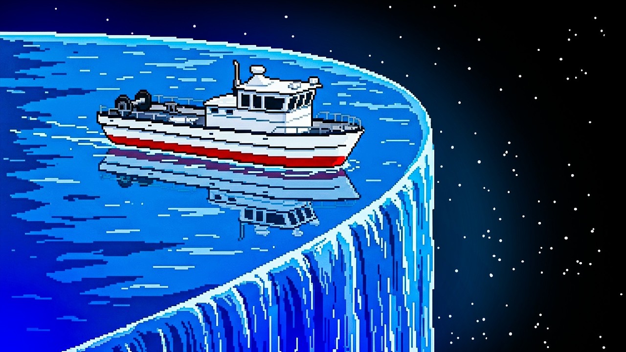 I drove a fishing boat off edge of the world