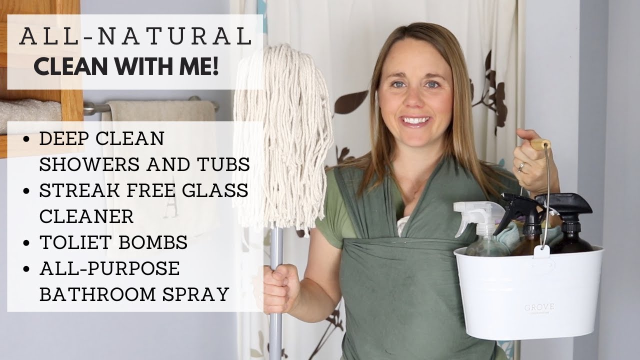All- Natural Clean with Me  Video