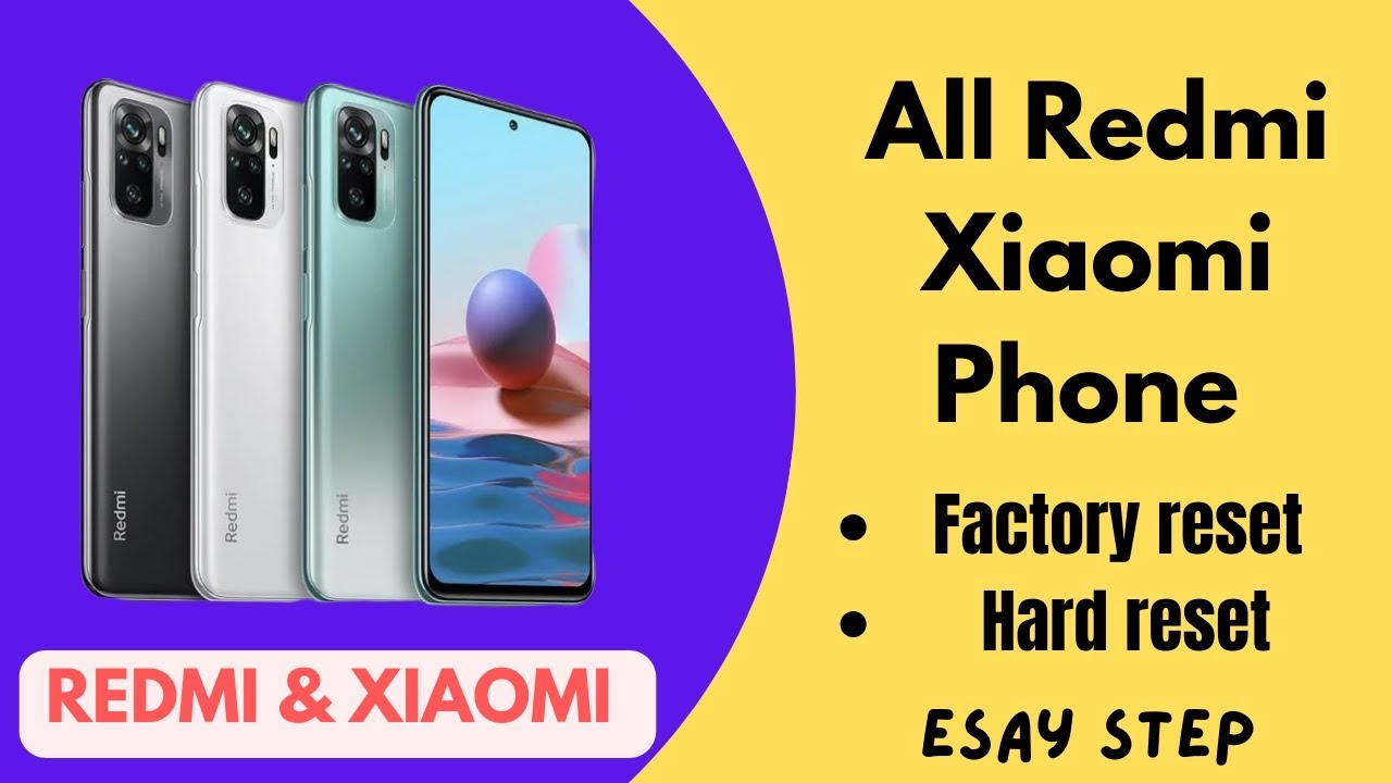 Redmi Phone Factory Reset Kaise Kare | All Redmi Models | Step By Step Hindi