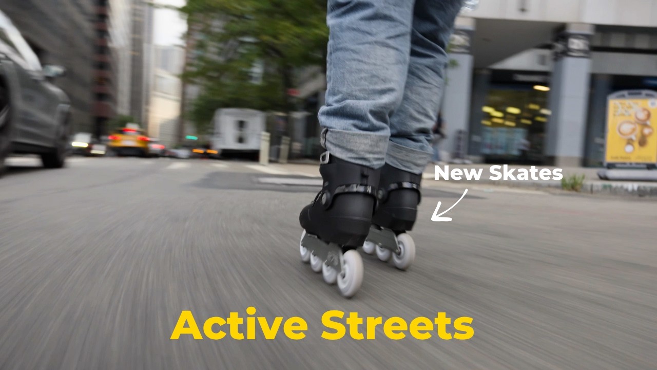 FreeSkating New York City with Austin Paz | Iqon ACT (first go)