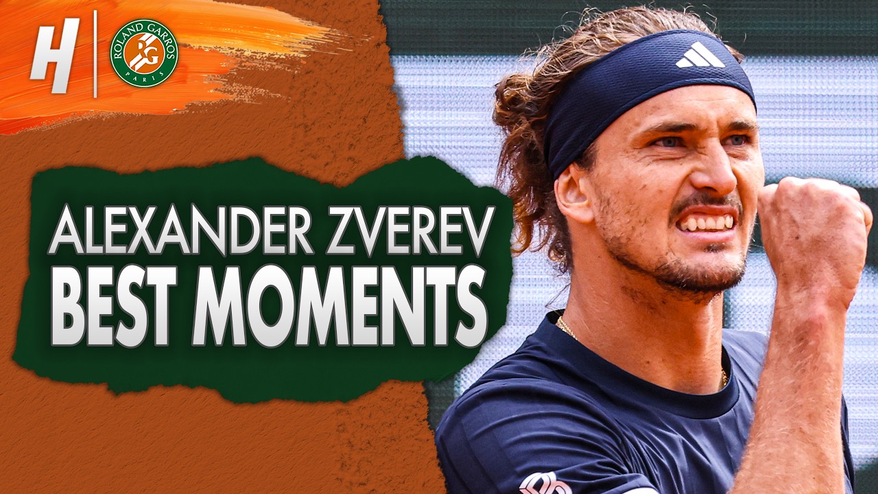 Alexander Zverev - BEST Moments of Roland Garros 2026 🏆 🔥