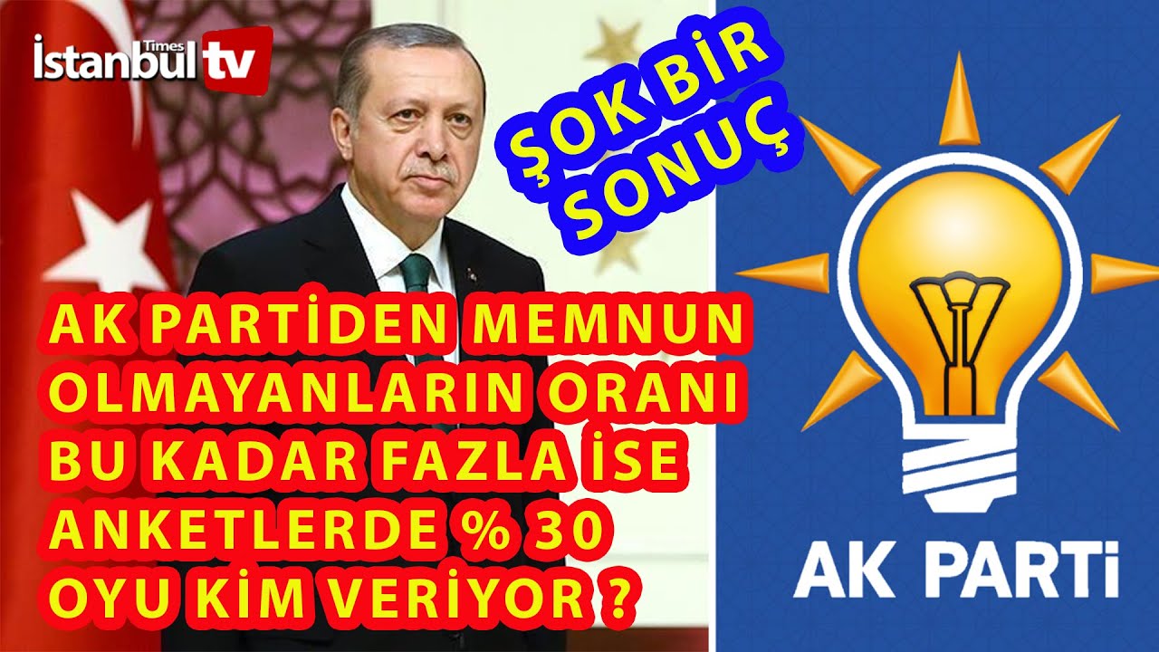 (With counter) IF THE RATE OF PEOPLE WHO ARE NOT SATISFIED WITH THE AK PARTY IS THIS HIGH, WHO IS...