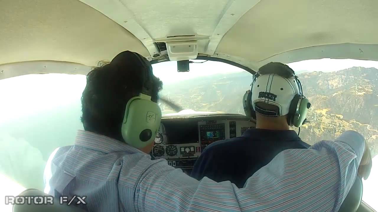 Hector Figueroa Discovery Airplane Flight Lesson @ ROTOR F/X on May 10th, 2015