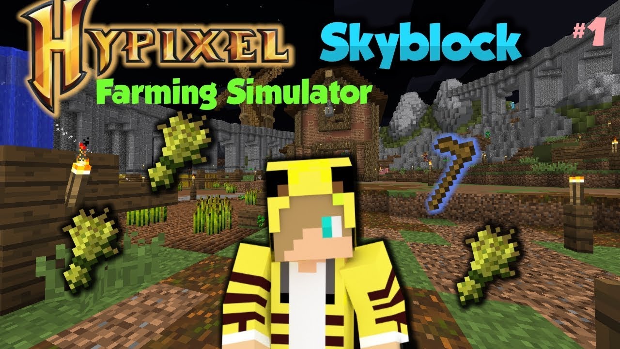 HYPIXEL SKYBLOCK | FARMING SIMULATOR #1