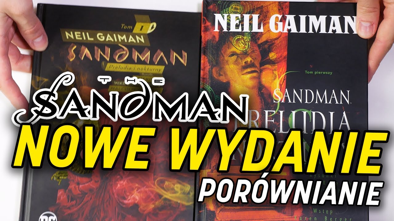 Sandman - Tom 1 | Nowe wydanie | Unboxing i prezentacja komiksu