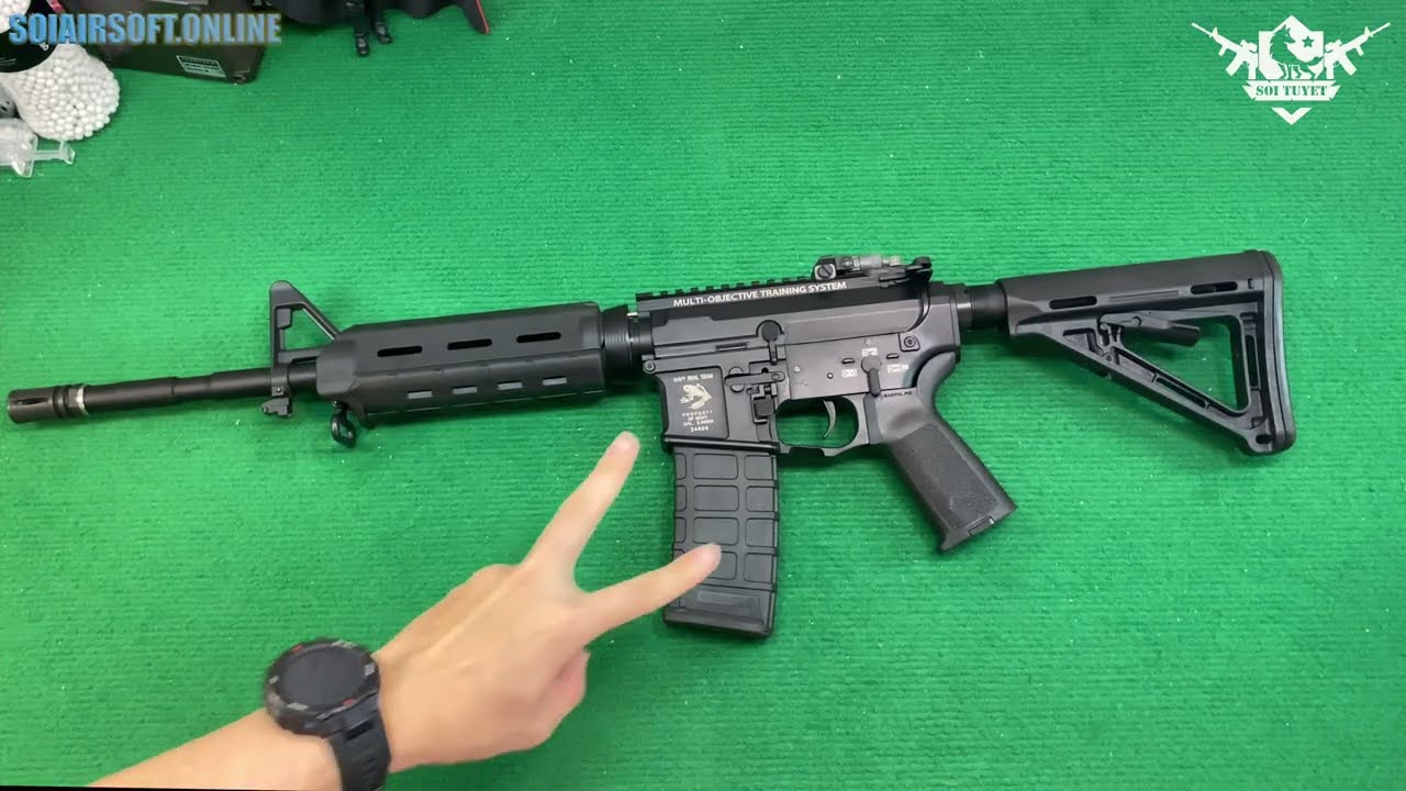 G&P M4 Magpul Súng Airsoft bắn pin AEG - Sói Tuyết Airsoft