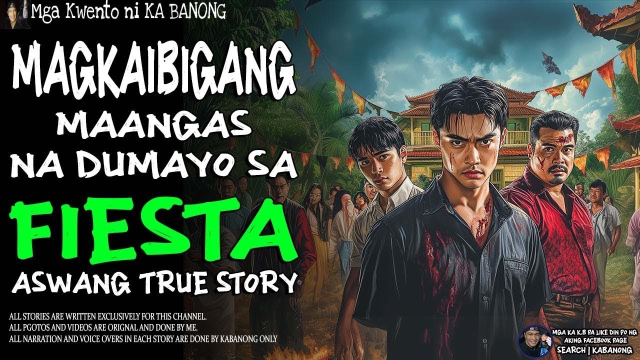 MAGKAIBIGANG MAANGAS NA DUMAYO SA FIESTA | Kwentong Aswang | True Story