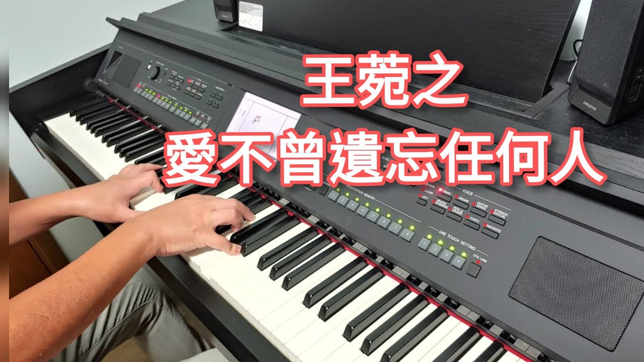 王菀之 - 愛不曾遺忘任何人 (鋼琴版 Piano Cover) by Robert Law
