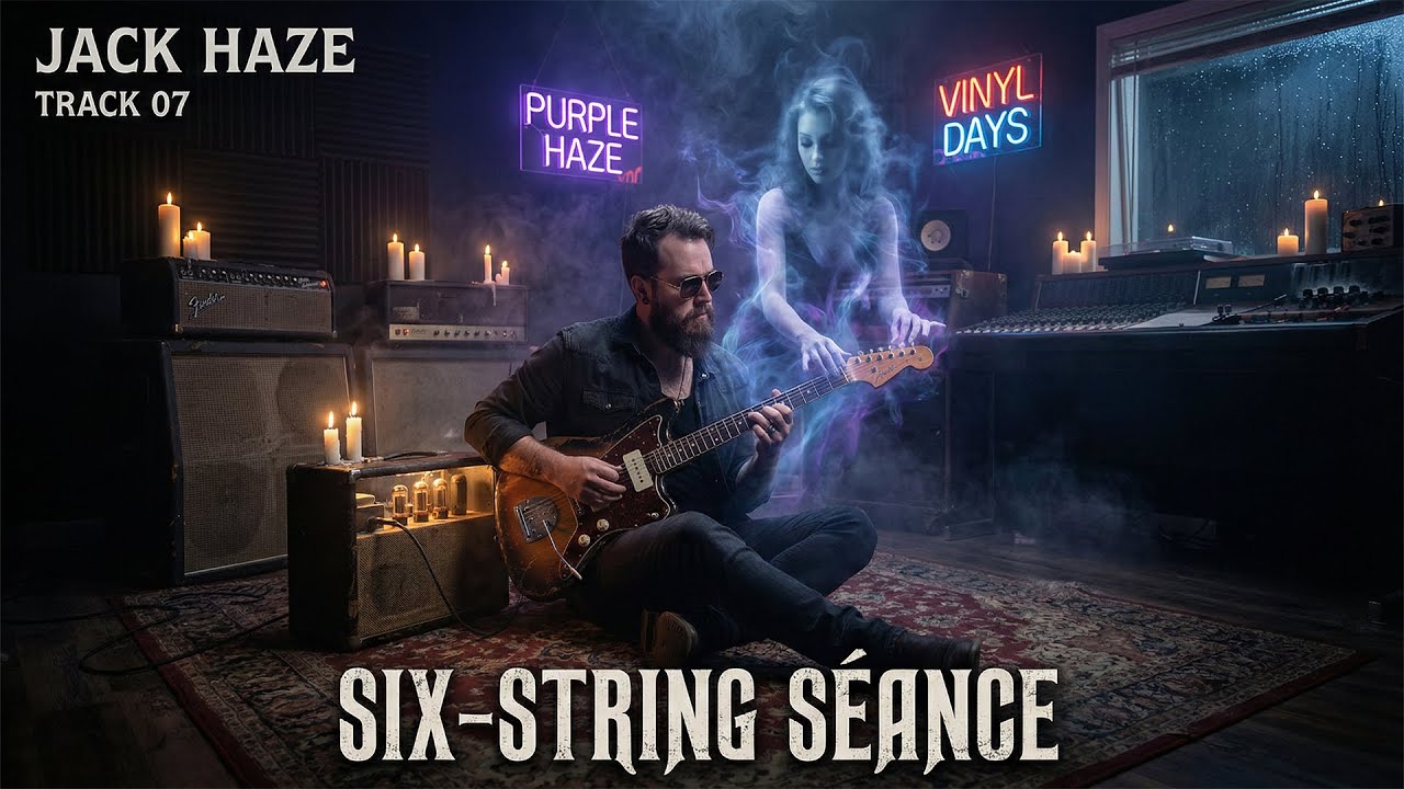 Six-String Séance - Jack Haze | (Official Audio) | Haunting Blues Rock & Sad Rap