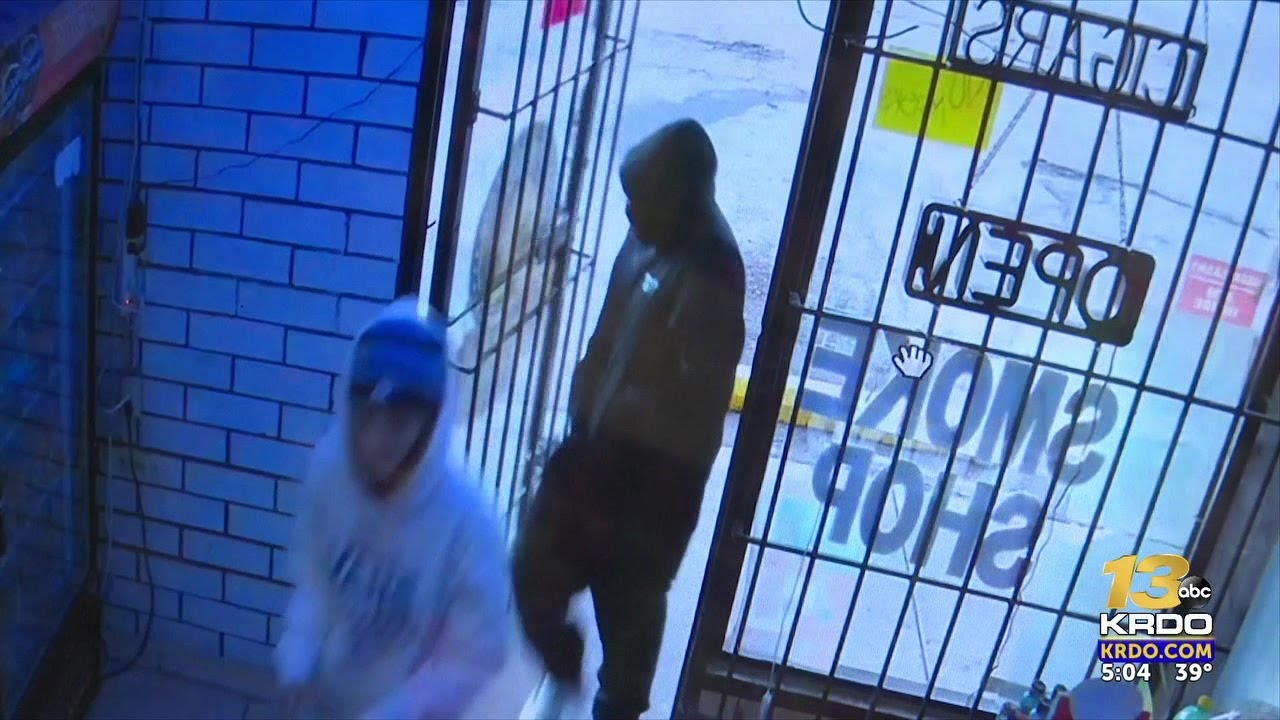 Colorado Springs smoke shop has $20,000 stolen on New Years Day, asking for help to find ...