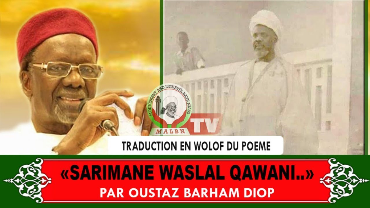 Traduction en Wolof du poème 