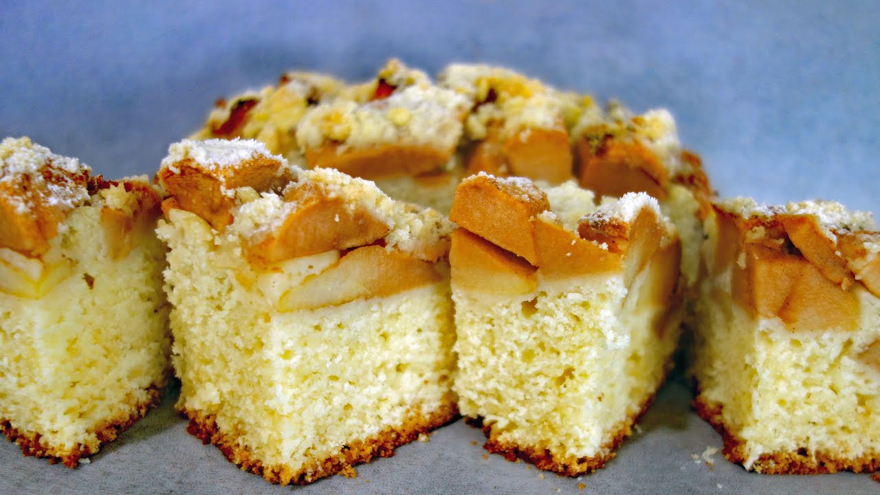 Jabłkowy Skarb – puszyste ciasto z 1,5 kg jabłek i kruszonką