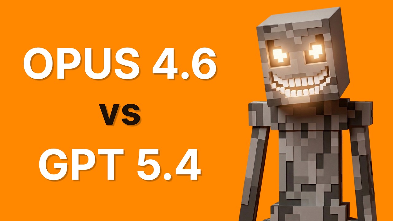 Opus 4.6 vs GPT-5.4 Built Minecraft. Who Won?