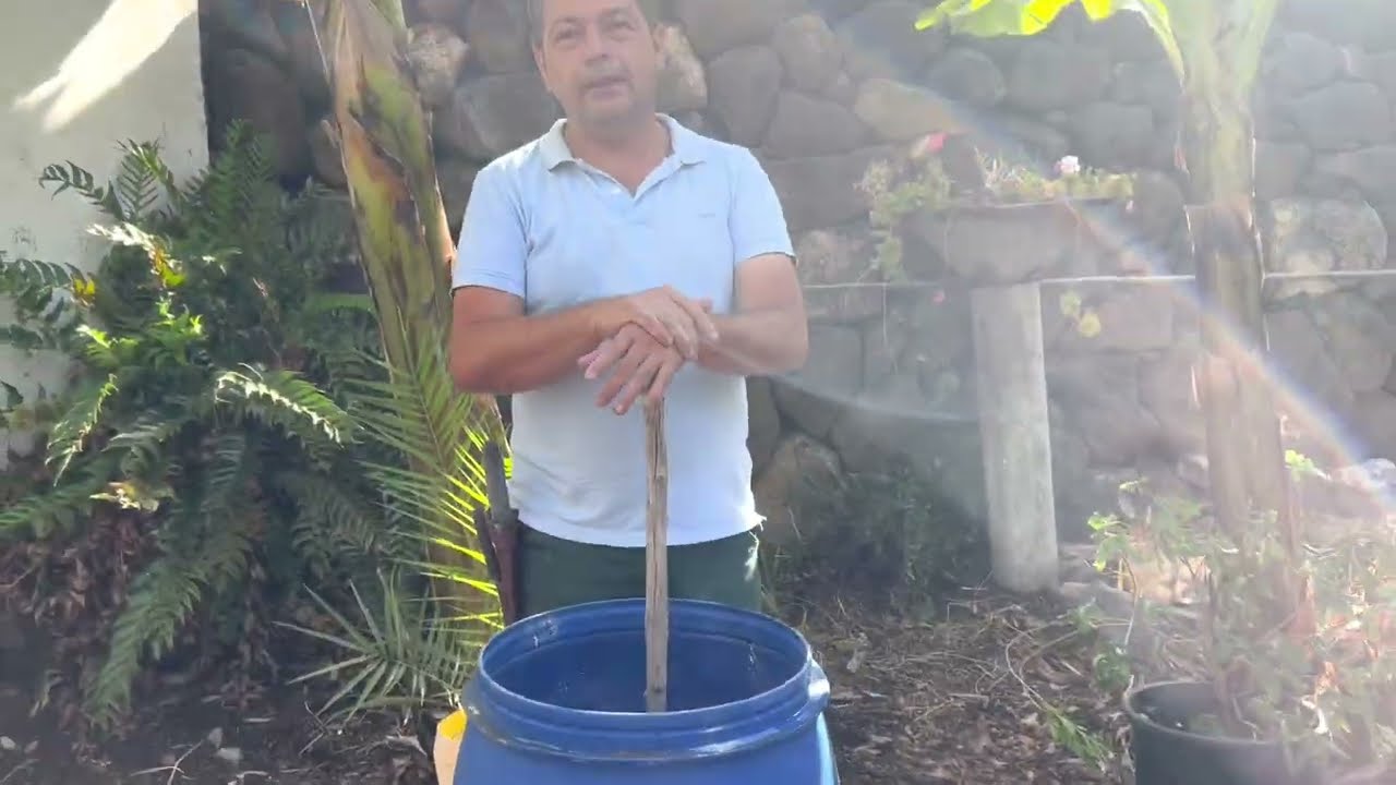 Como Hacer Fertilizantes Líquidos con Sulfato de Calcio #fertilizantes #agriculture #platanos