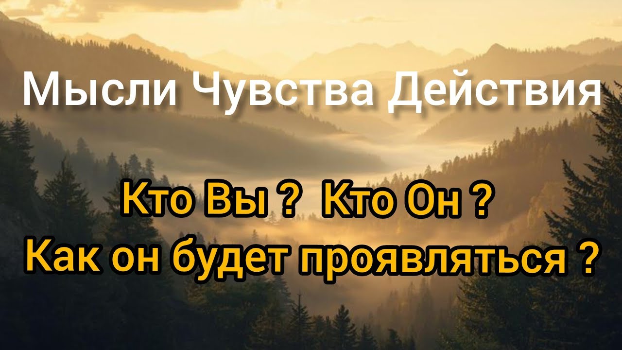 Таро/ Мысли💫Чувства❤️Действия⁉️ Кто Вы⁉️ Кто Он⁉️ Как будет проявляться❗🎁