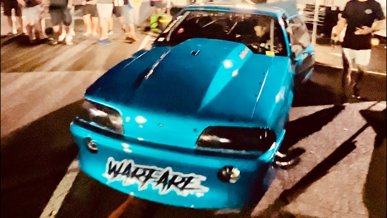 NPK Street Outlaws pit walkthrough @ Willowbank Raceway in Brisbane