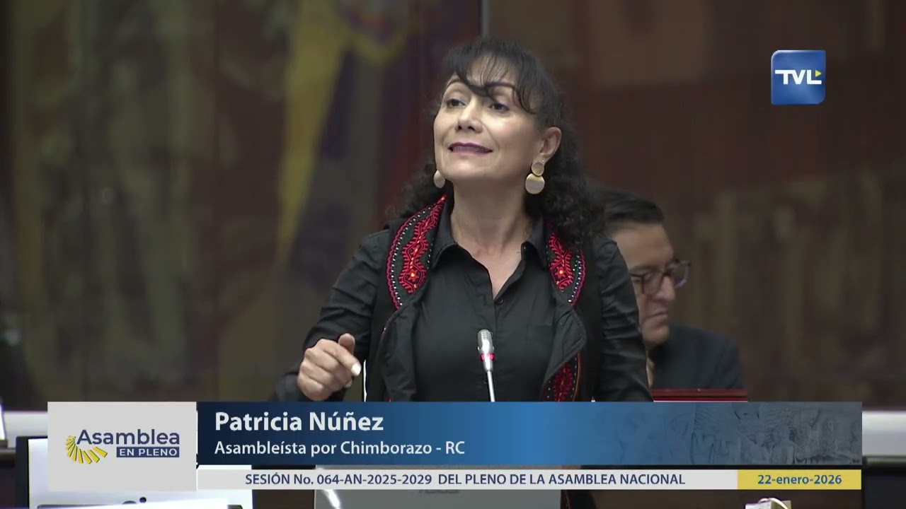 Asambleísta Patricia Nuñez - Sesión 064