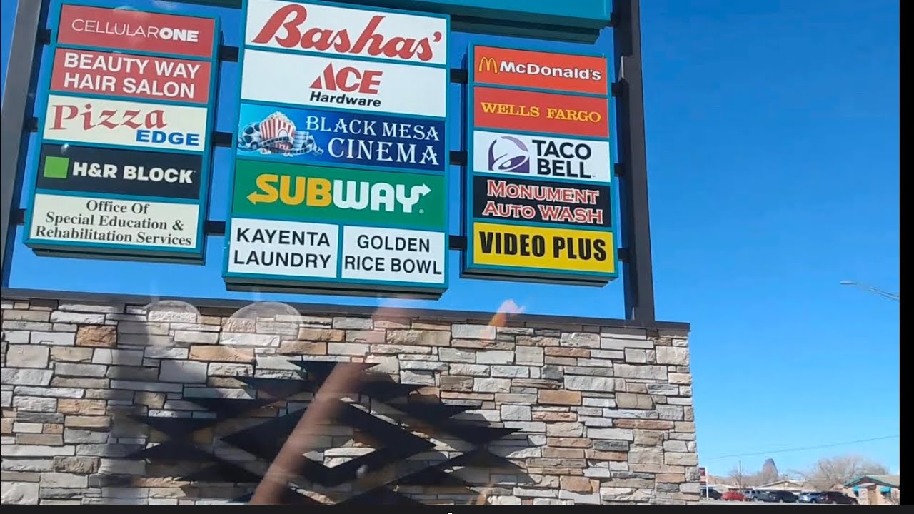 PART TWO : STOPPING AT Kayenta Shopping Center | KAYENTA, AZ | Navajo Nation🤘🏼👀