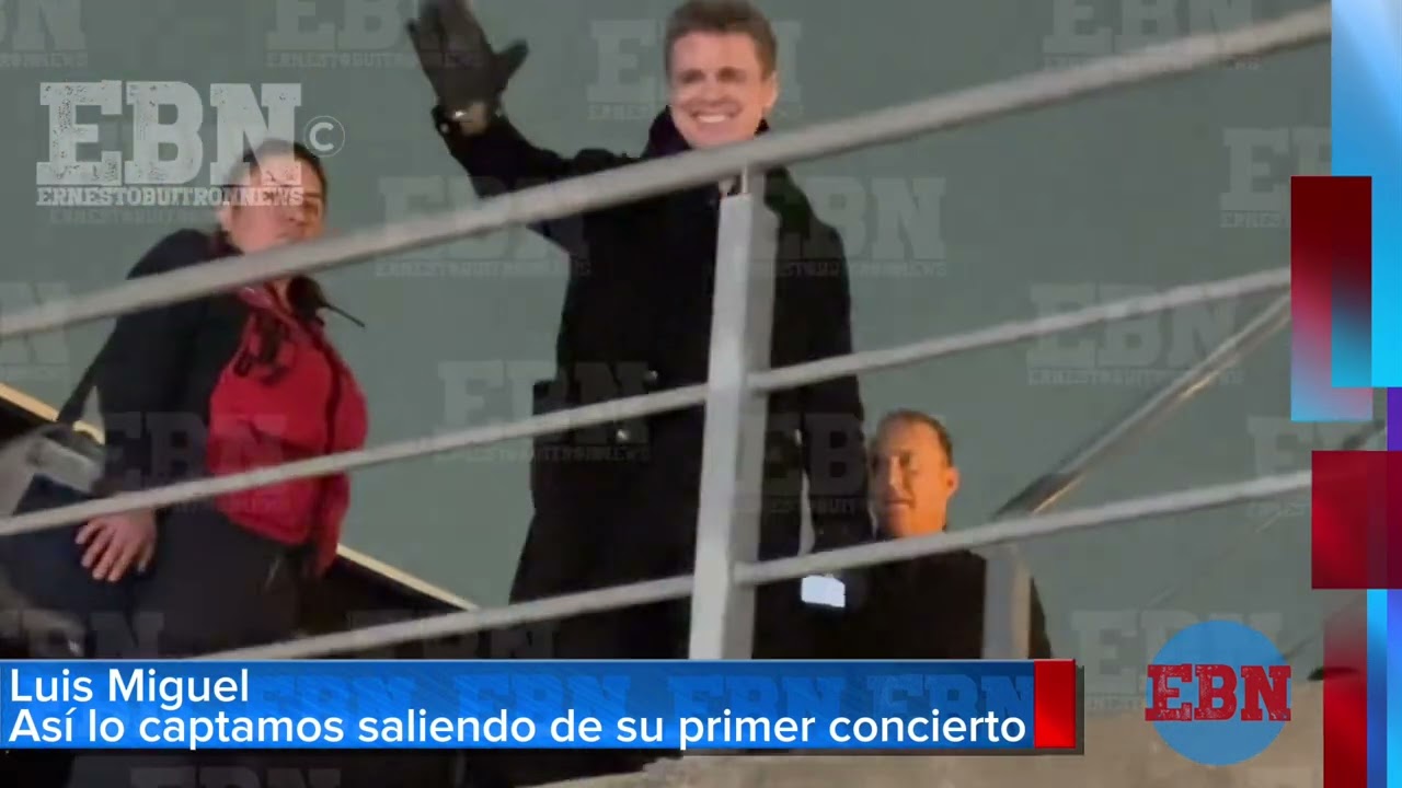 Luis Miguel sale a saludar a sus fans en su primer noche en México ♥️☀️😎 #luismiguel