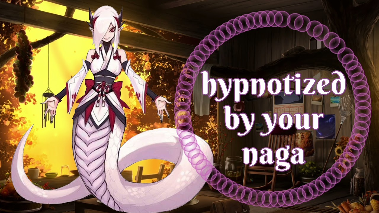 {Asmr rp} Naga mistress hypnotizes you