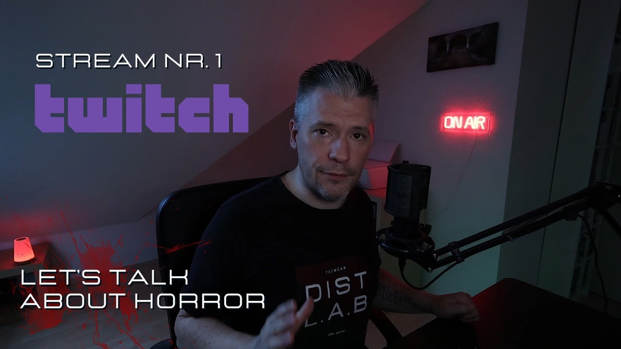 Twitch Stream Nr. 1 - Willkommen zum ersten Live-Talk!
