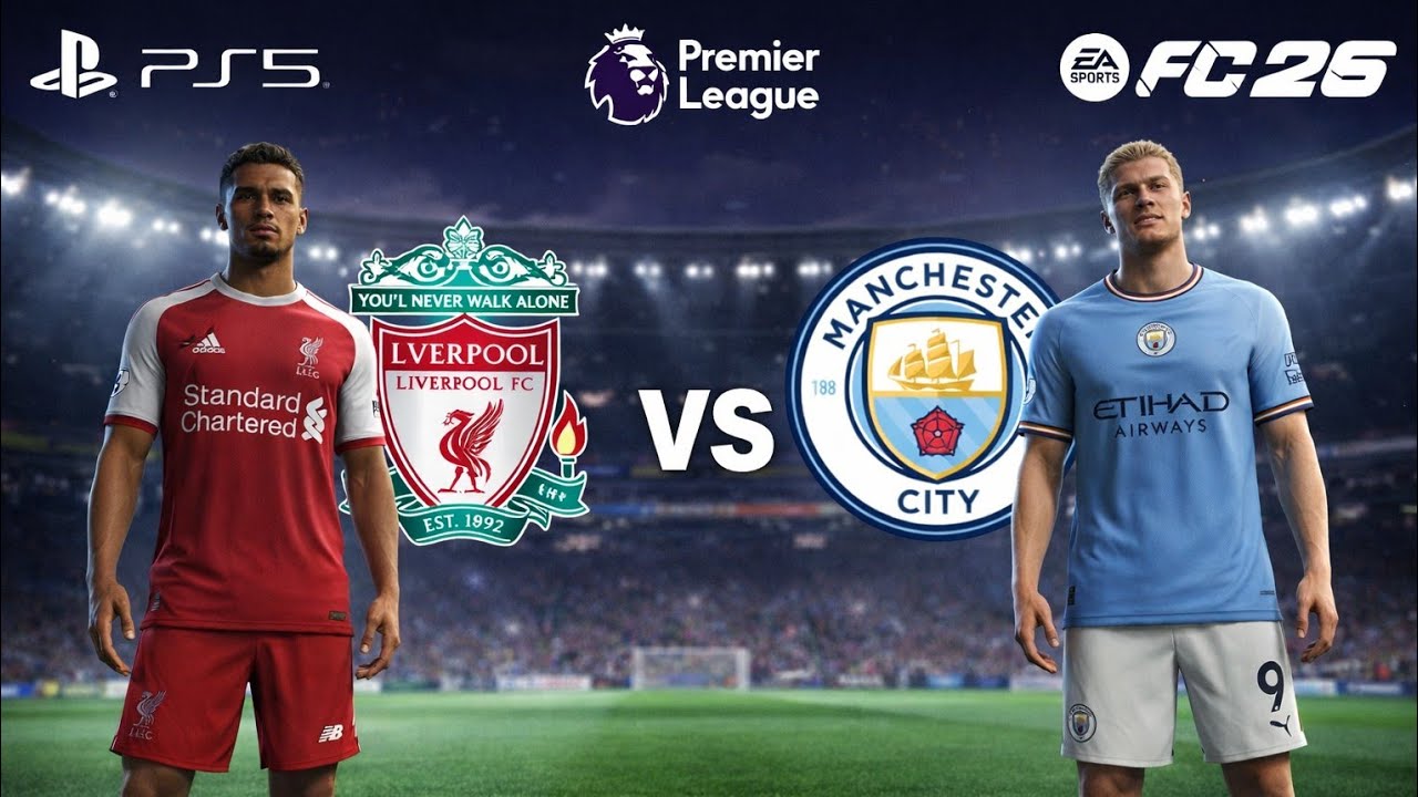 FC 26 - Manchester City Vs Liverpool- PREMIER LEAGUE 25/26 FULL MATCH. \PS5 PRO [4K60}