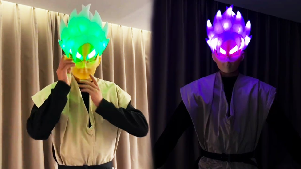 男朋友这面具一戴感觉变无敌了！这也太帅了吧【你好得人靓】