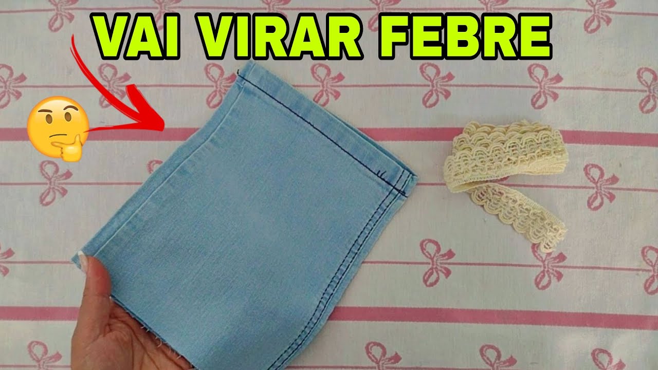 JEANS VELHO VIRA ITEM DE LUXO VOCÊ VAI CORRER PARA FAZER #viral #compartilhe #rendaextra