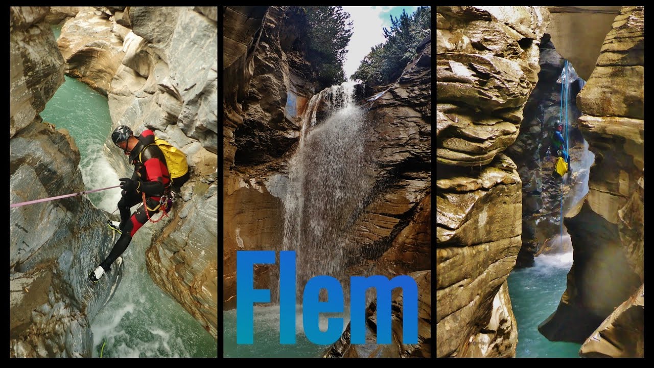 Flem - Canyoning Graubünden 2018