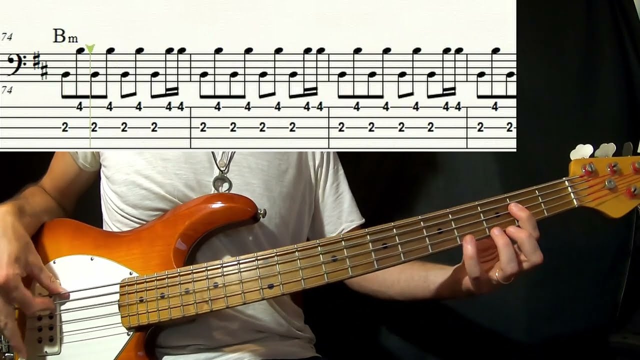 Italodisco - The Kolors (play along bass tabs and notation)