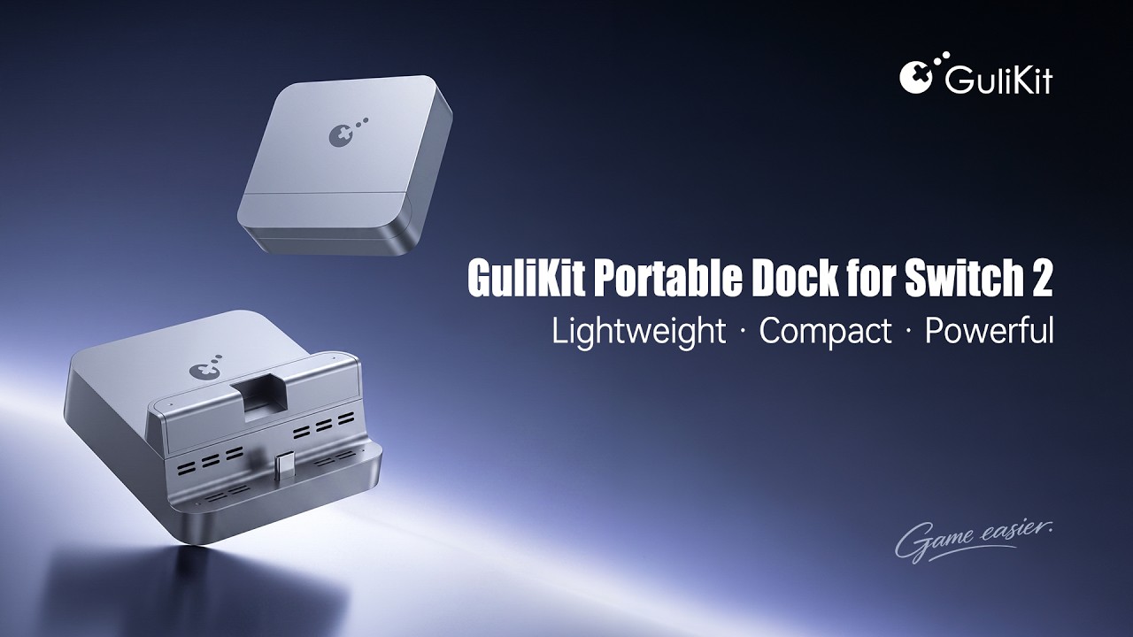 Official Launch | GuliKit Portable Dock for Switch 2, Switch OLED & Switch