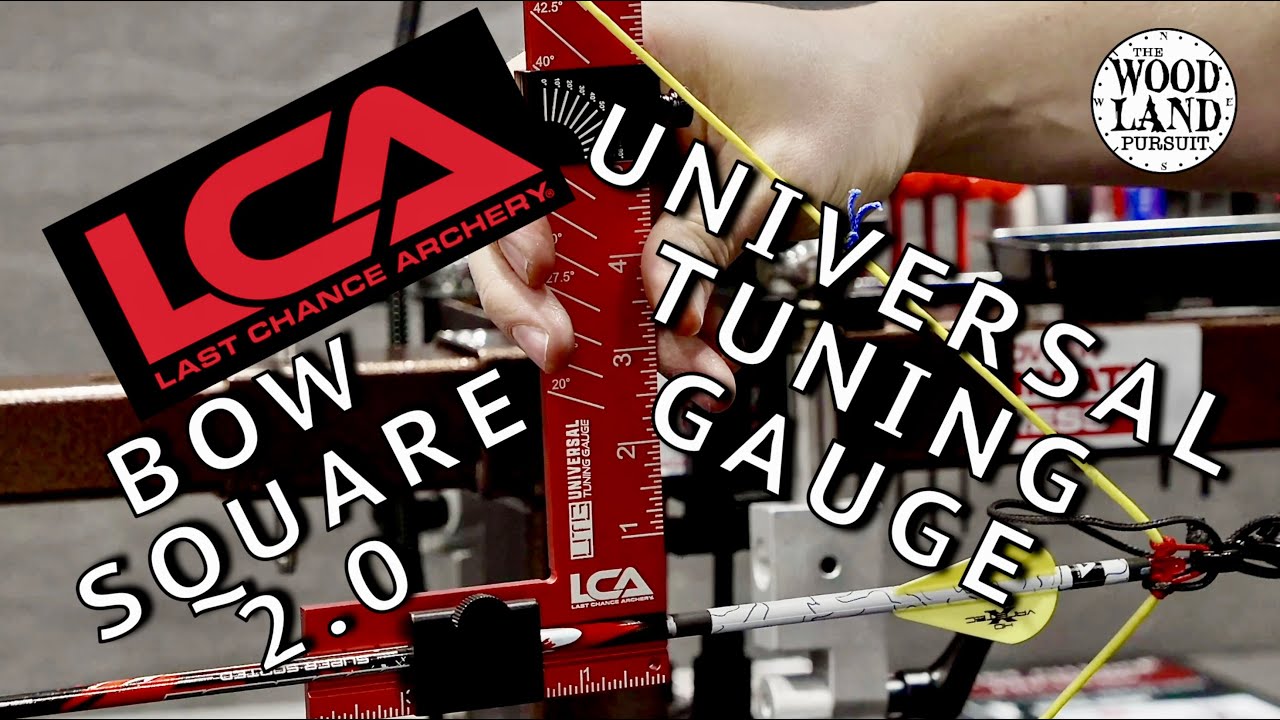 NEW UNIVERSAL TUNING GAUGE - BOW SQUARE 2.0 - FROM LAST CHANCE ARCHERY - BUILT FOR THE PERFECT TUNE