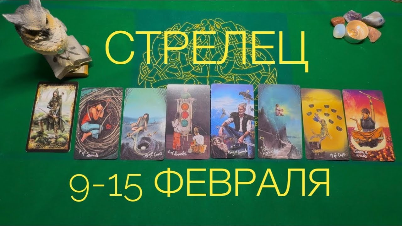 Стрелец ♐️ 9-15 февраля 2026 года ☀️Один день- одна карта✨✨✨