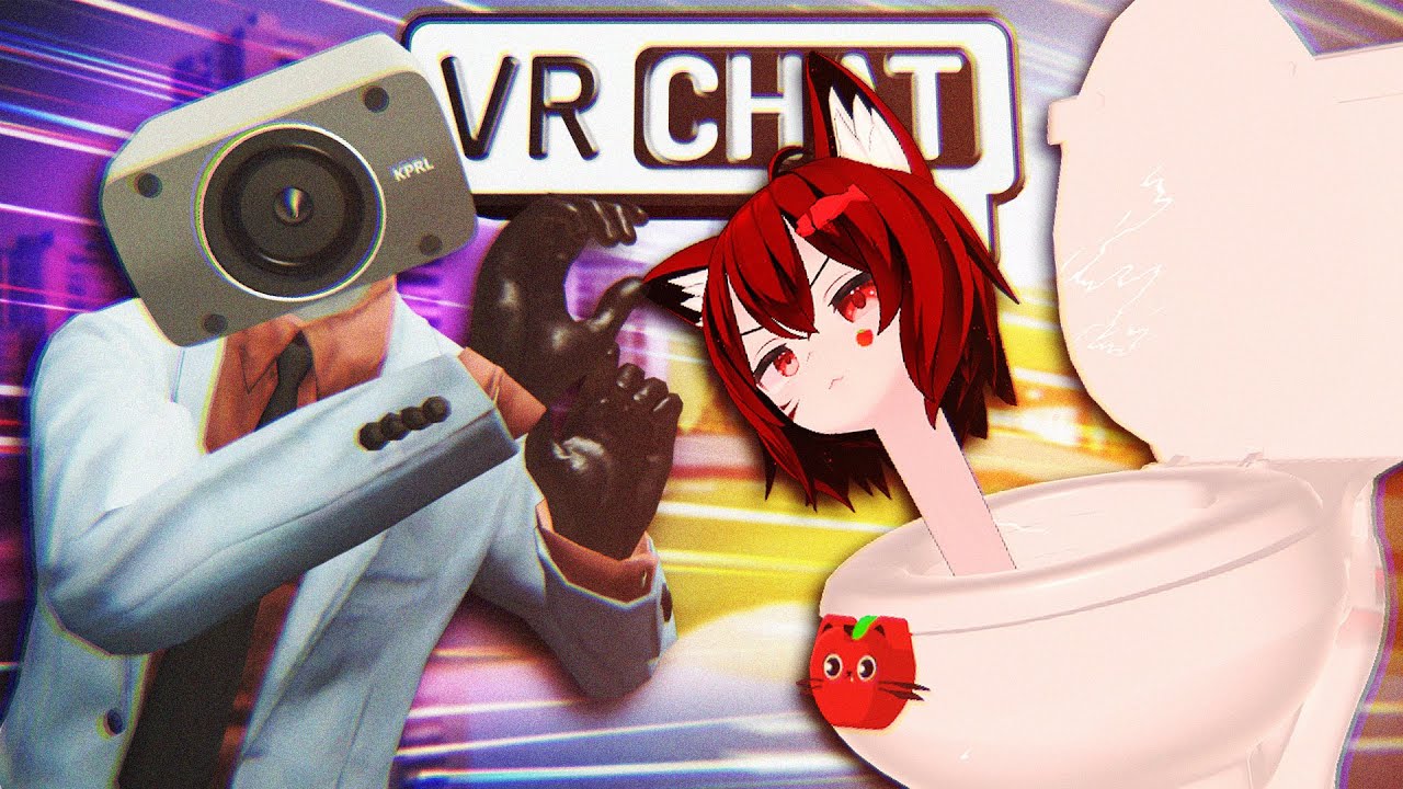 🚽 A maior BATALHA dos SKIBIDI TOILET contra SPEAKERMAN... do VRCHAT 🎥