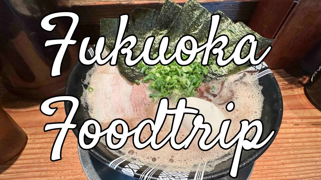 FUKUOKA FOODTRIP #fukuokaFoodtrip #japan #fukuoka #TaraAnythingGoes