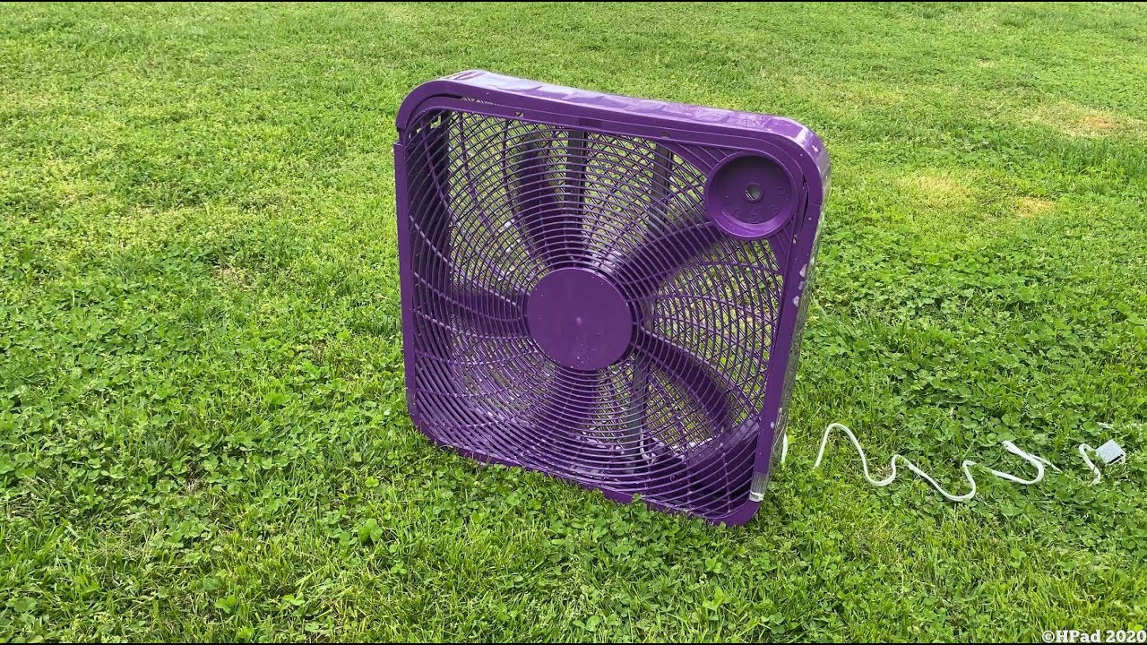 Mainstays Box Fan Destruction