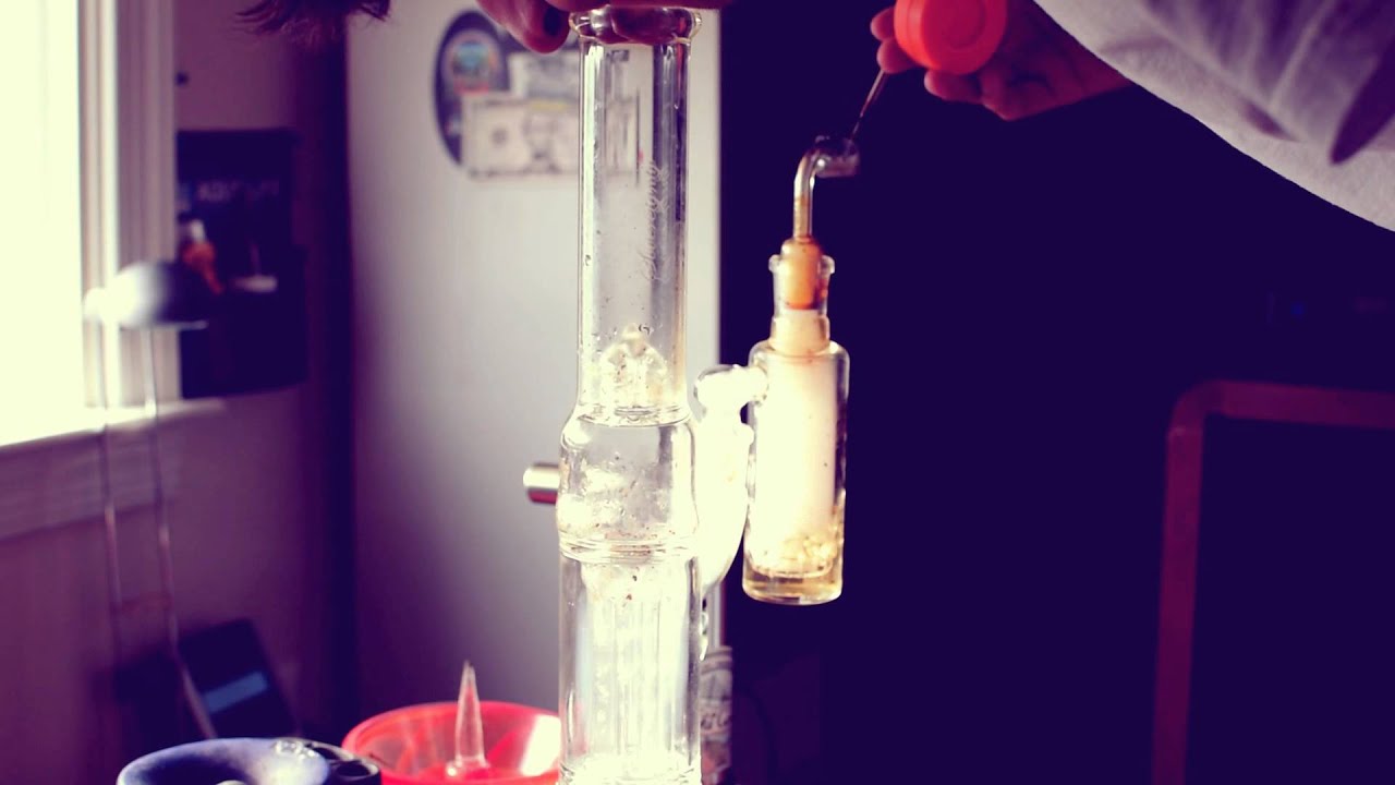 1080p Dab Session with the Peyote Pillar Bong