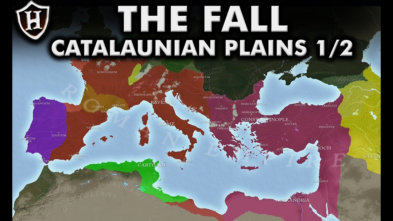 Erosion of the Western Roman Empire ⚔️ Battle of the Catalaunian Plains, 451 AD (Part 1/2)