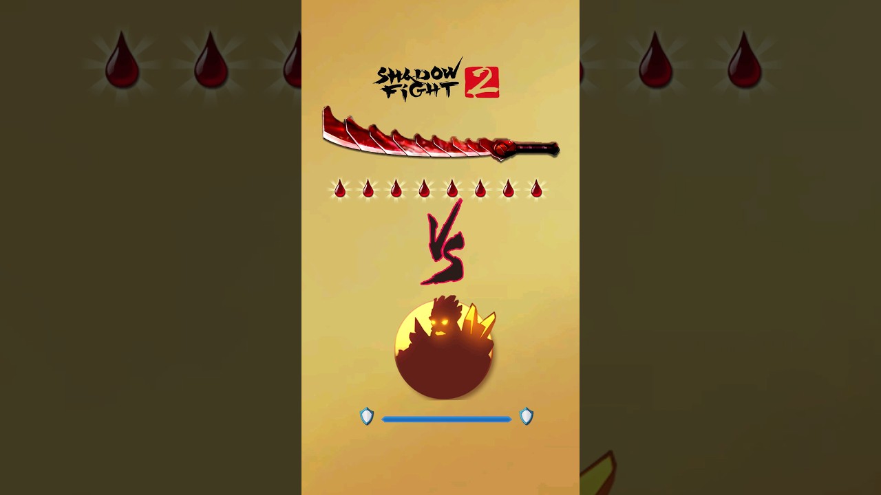 COMPOSITE SWORD SUPER BLEEDING VS MEGALITH #shadowfight2 #shorts #edit