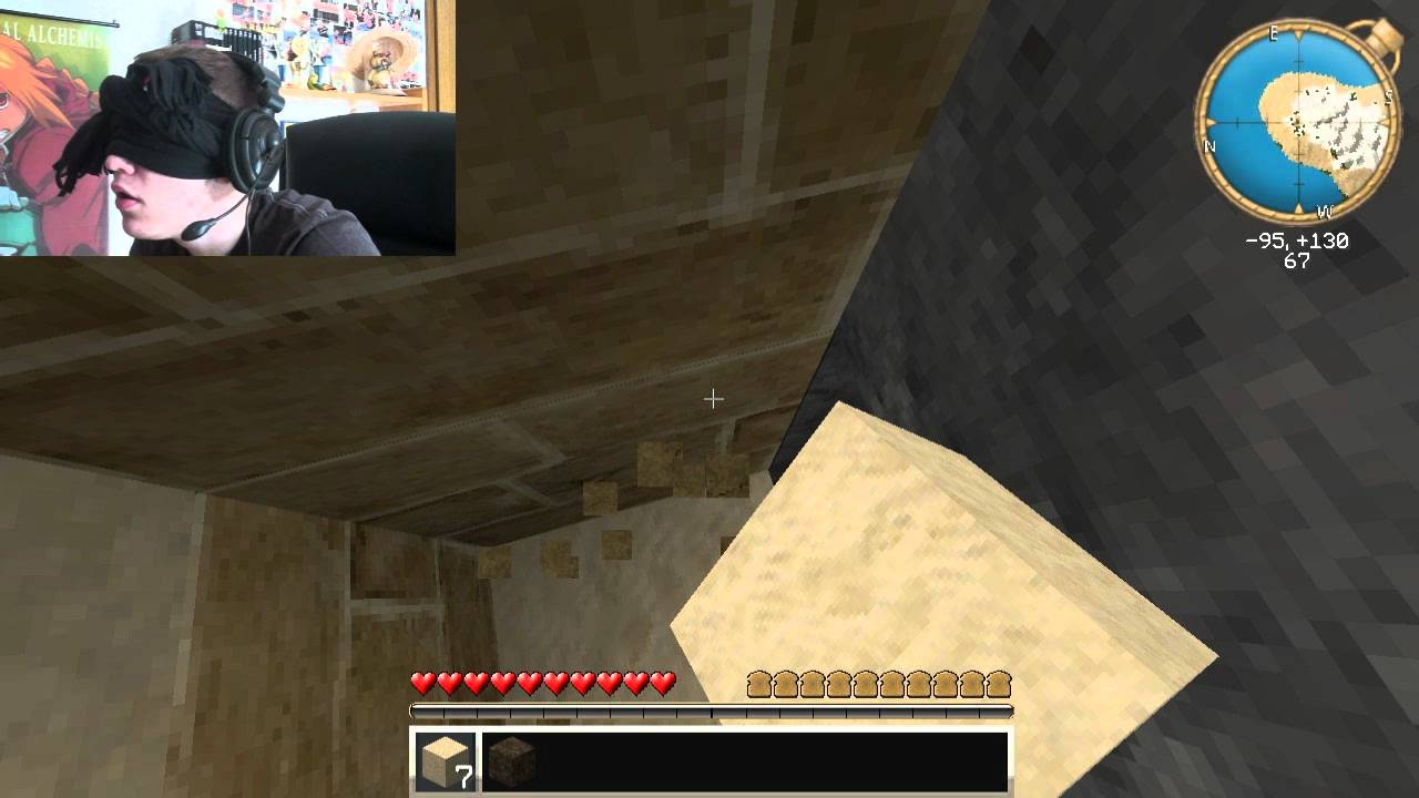 TT zockt Minecraft blind (Also wirklich blind)
