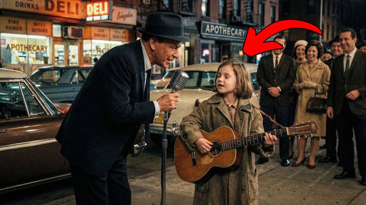 Una niña sin hogar cantaba My Way cuando un extraño la detuvo — Era Frank Sinatra