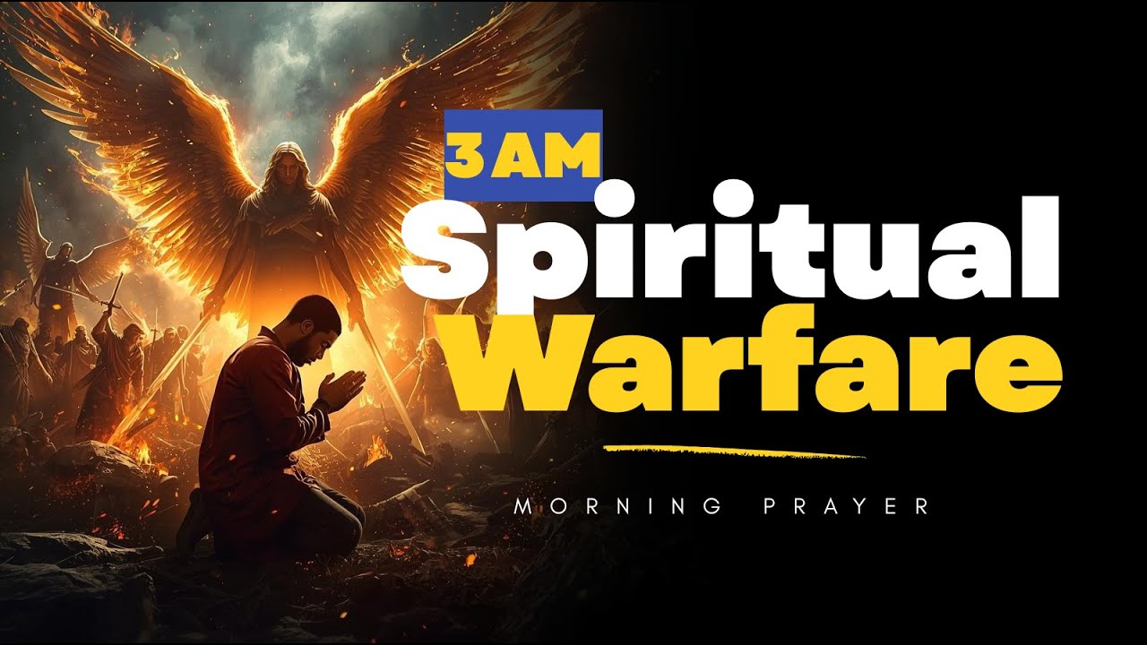 MOST POWERFUL 3 AM- 6 AM SPIRITUAL WARFARE PRAYER/ 3 AM MORNING PRAYER