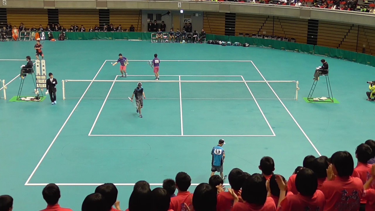 2017 全日本高校選抜ソフトテニス大会 男子 準決勝 1-②