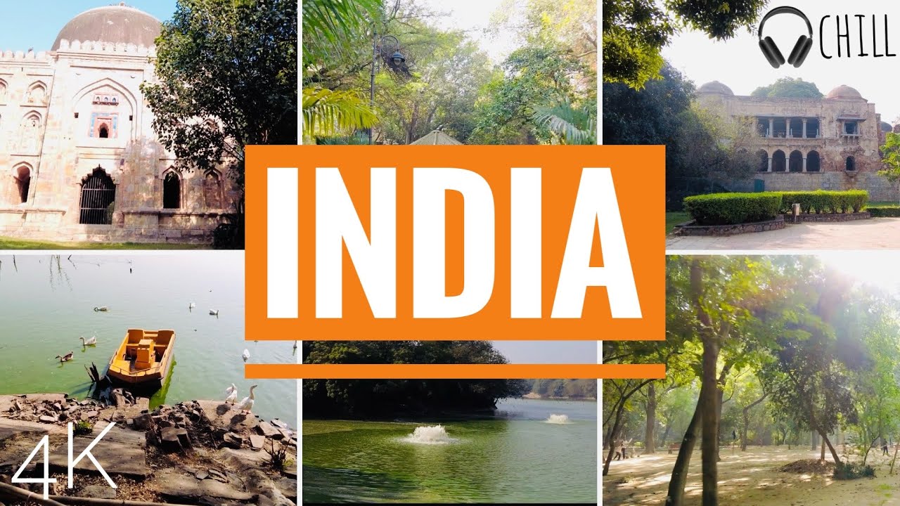 Virchual™ India : New Delhi, Deer Park. Virtual run | Chill music channel