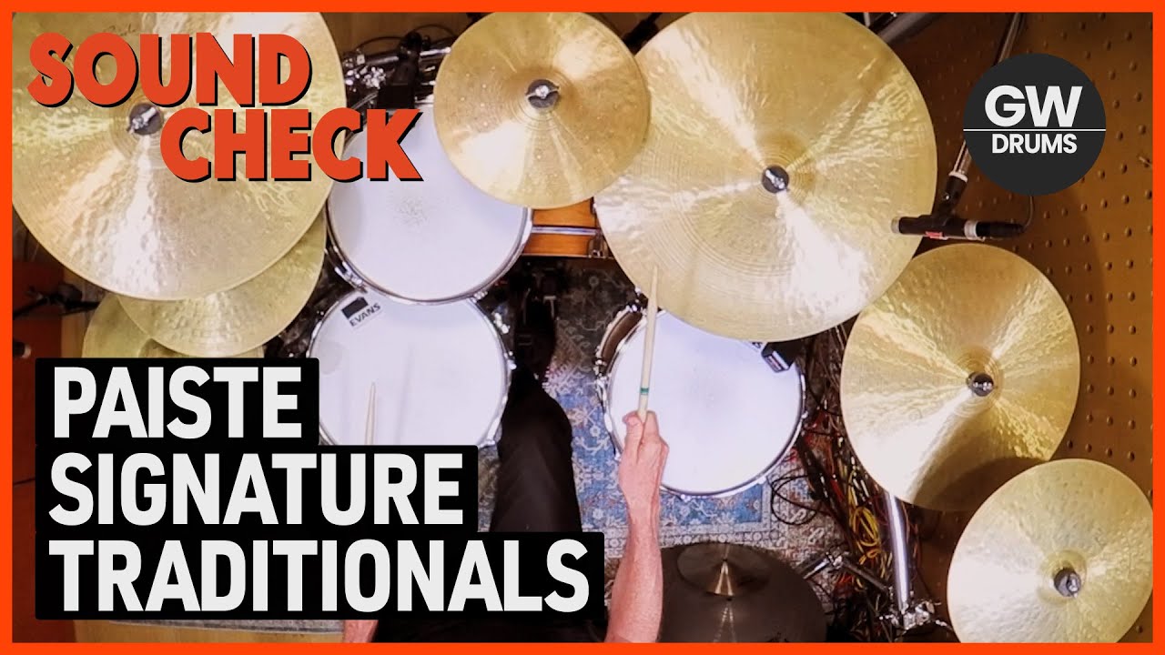 Paiste Signature Traditionals Cymbals - Gretsch Catalina