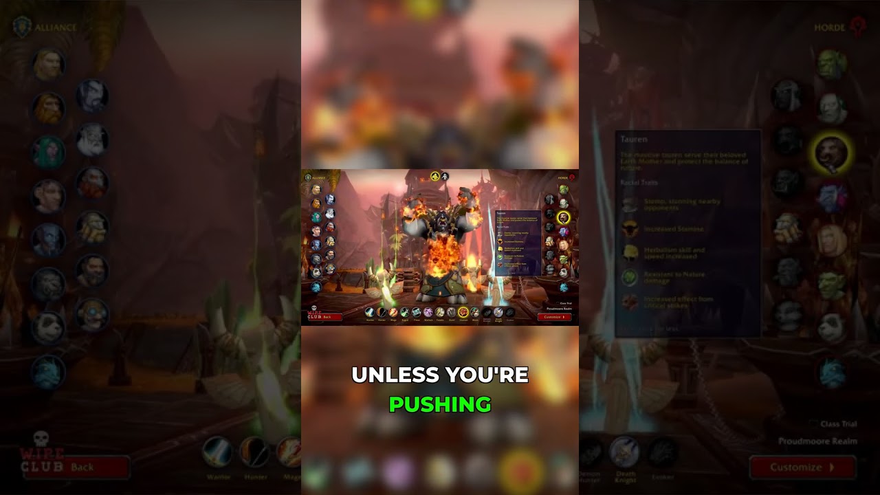 World of Warcraft Race Selection: Pick What's Cool