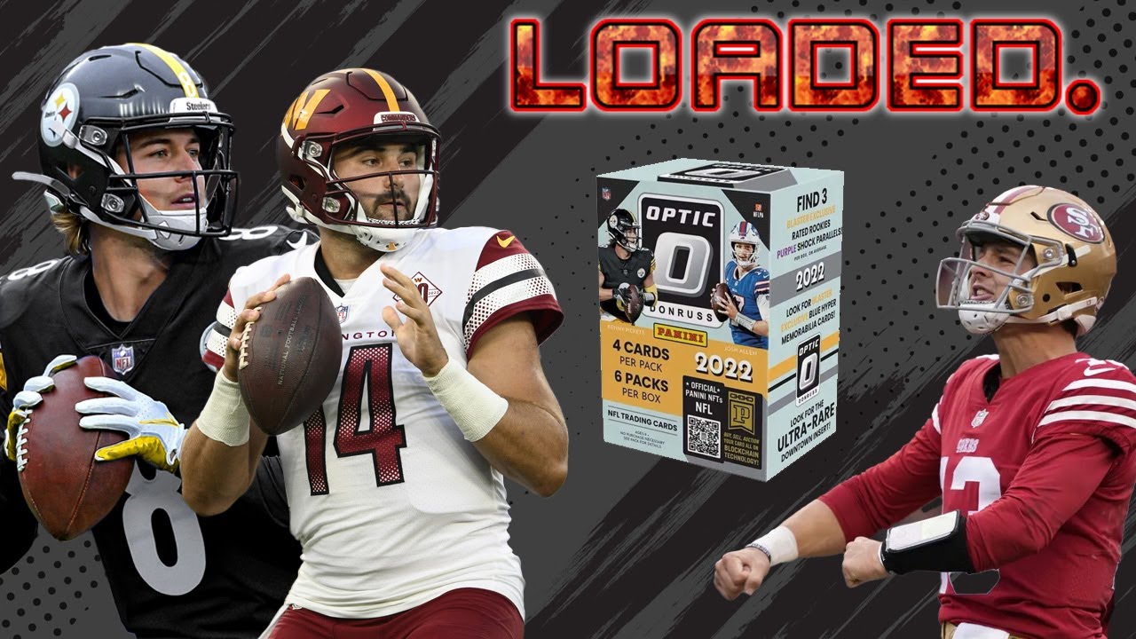 WOW Rookie QBs GALORE in these Boxes!! Walmart 2022 Donruss Optic Blaster Boxes! Love these boxes!